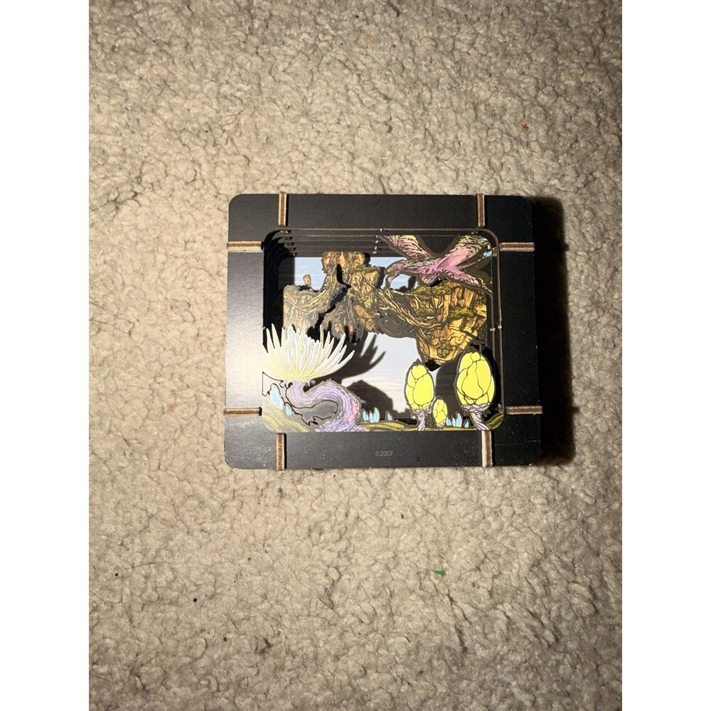 Disney Parks Pandora World of Avatar Paper 3D Diorama Set Built Display
